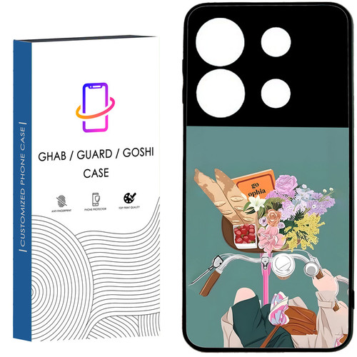کاور قاب گارد گوشی طرح دخترانه کد 84- TPU مناسب برای گوشی موبایل شیائومی Redmi Note 13 Pro 5G / Poco X6 5G