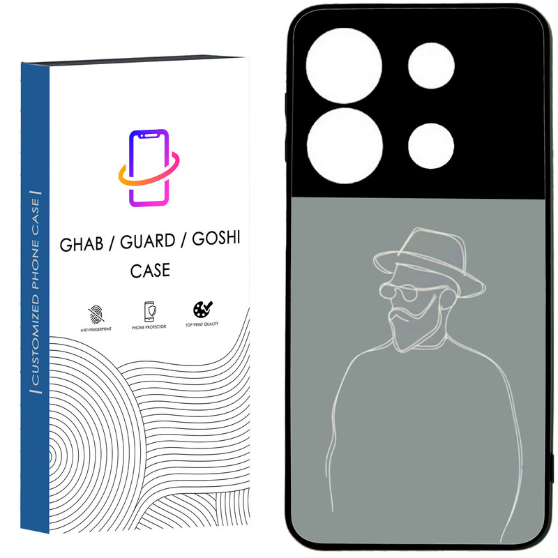 کاور قاب گارد گوشی طرح پسرانه کد 117- TPU مناسب برای گوشی موبایل شیائومی Redmi Note 13 Pro 5G / Poco X6 5G