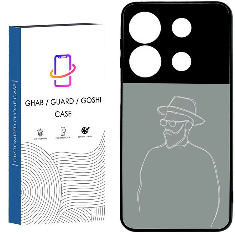 کاور قاب گارد گوشی طرح پسرانه کد 117- TPU مناسب برای گوشی موبایل شیائومی Redmi Note 13 Pro 5G / Poco X6 5G