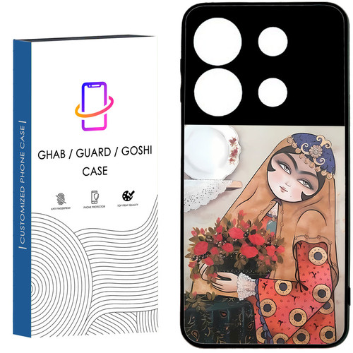 کاور قاب گارد گوشی طرح دخترانه کد 111- TPU مناسب برای گوشی موبایل شیائومی Redmi Note 13 Pro 5G / Poco X6 5G