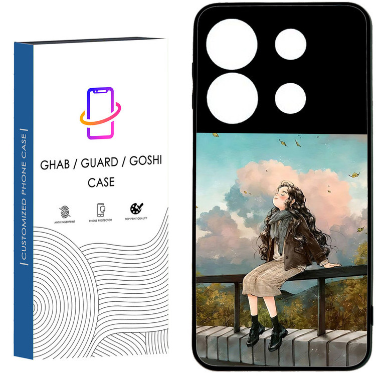 کاور قاب گارد گوشی طرح دخترانه کد 59- TPU مناسب برای گوشی موبایل شیائومی Redmi Note 13 Pro 5G / Poco X6 5G