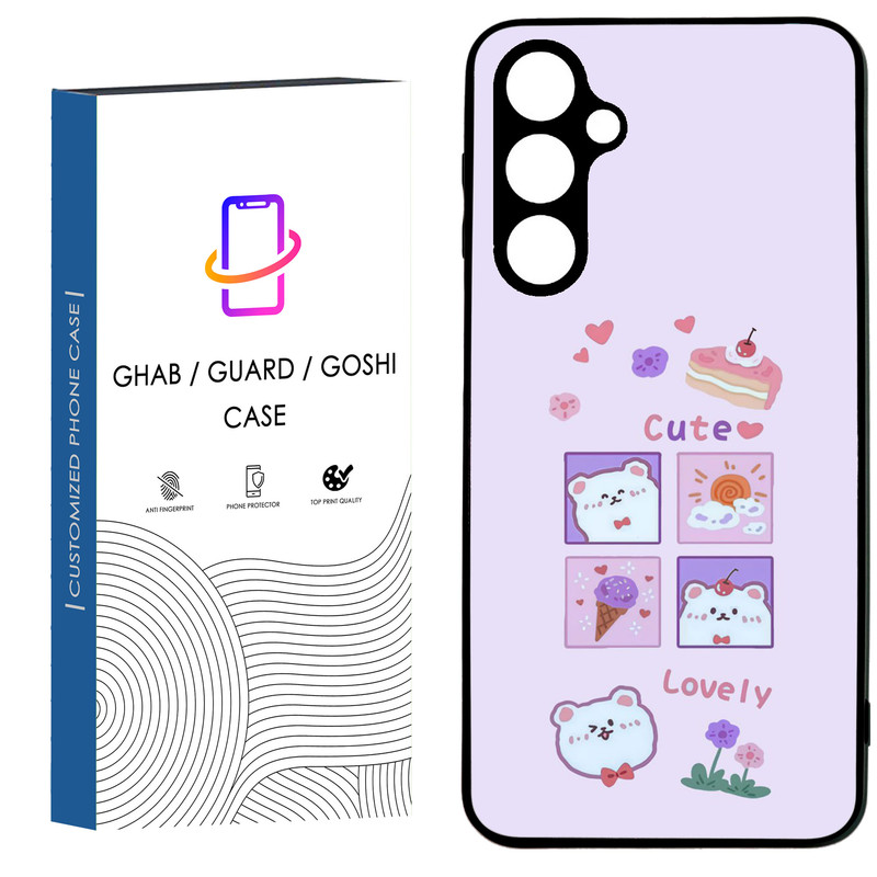 کاور قاب گارد گوشی طرح  دخترانه کد 76 - TPU مناسب برای گوشی موبایل   سامسونگ Galaxy A34