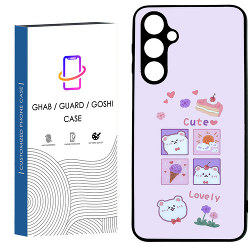 کاور قاب گارد گوشی طرح دخترانه کد 76 - TPU مناسب برای گوشی موبایل سامسونگ Galaxy A34