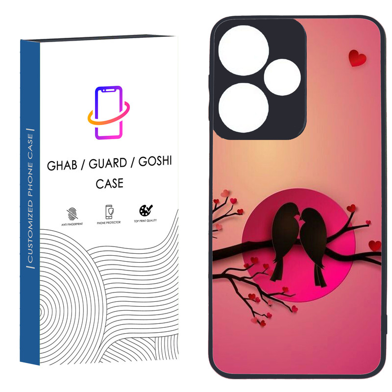 کاور قاب گارد گوشی طرح دخترانه کد 35 - TPU مناسب برای گوشی موبایل شیائومی Redmi 13