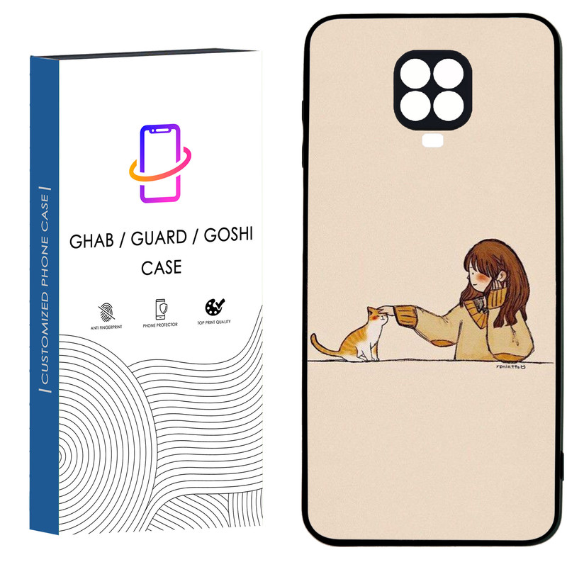 کاور قاب گارد گوشی طرح دخترانه کد 120 - TPU مناسب برای گوشی موبایل شیائومی Redmi Note 9s / Note 9 pro