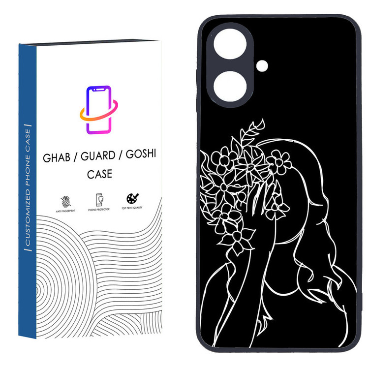 کاور قاب گارد گوشی طرح دخترانه کد 79 - TPU مناسب برای گوشی موبایل سامسونگ Galaxy A06