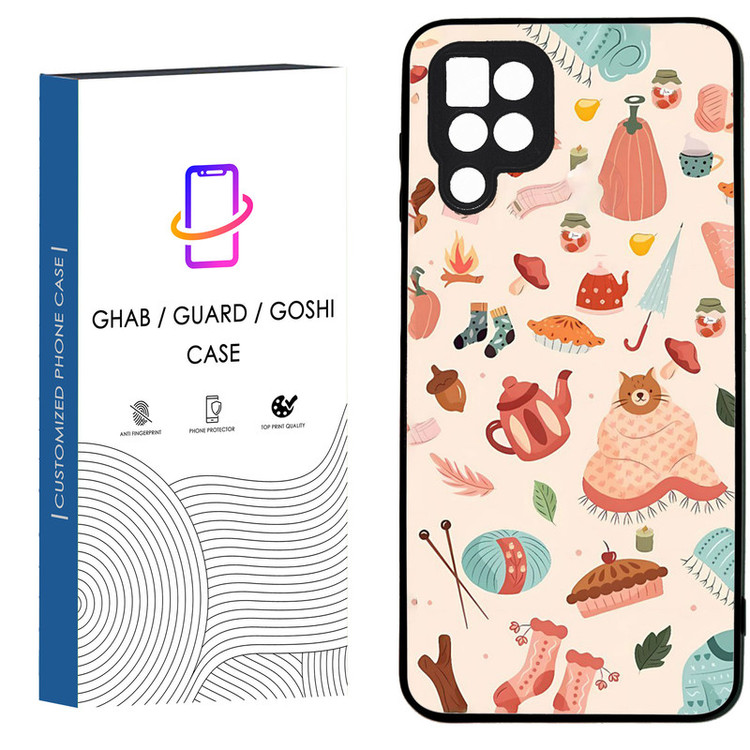 کاور قاب گارد گوشی طرح دخترانه کد 43 - TPU مناسب برای گوشی موبایل سامسونگ Galaxy A12