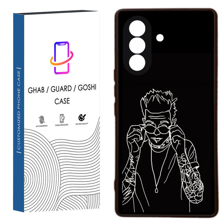 کاور قاب گارد گوشی طرح پسرانه کد 74 - ROCK مناسب برای گوشی موبایل سامسونگ Galaxy A26