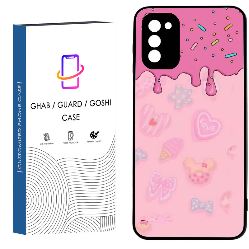کاور قاب گارد گوشی طرح دخترانه کد 52 - TPU مناسب برای گوشی موبایل سامسونگ Galaxy A03S