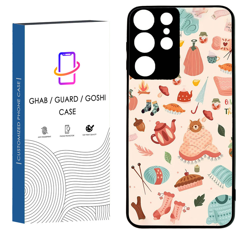 کاور قاب گارد گوشی طرح دخترانه کد 96 - TPU مناسب برای گوشی موبایل سامسونگ Galaxy S21 Ultra / S20 Ultra
