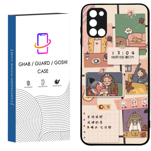 کاور قاب گارد گوشی طرح دخترانه کد 24 - TPU مناسب برای گوشی موبایل سامسونگ Galaxy A31