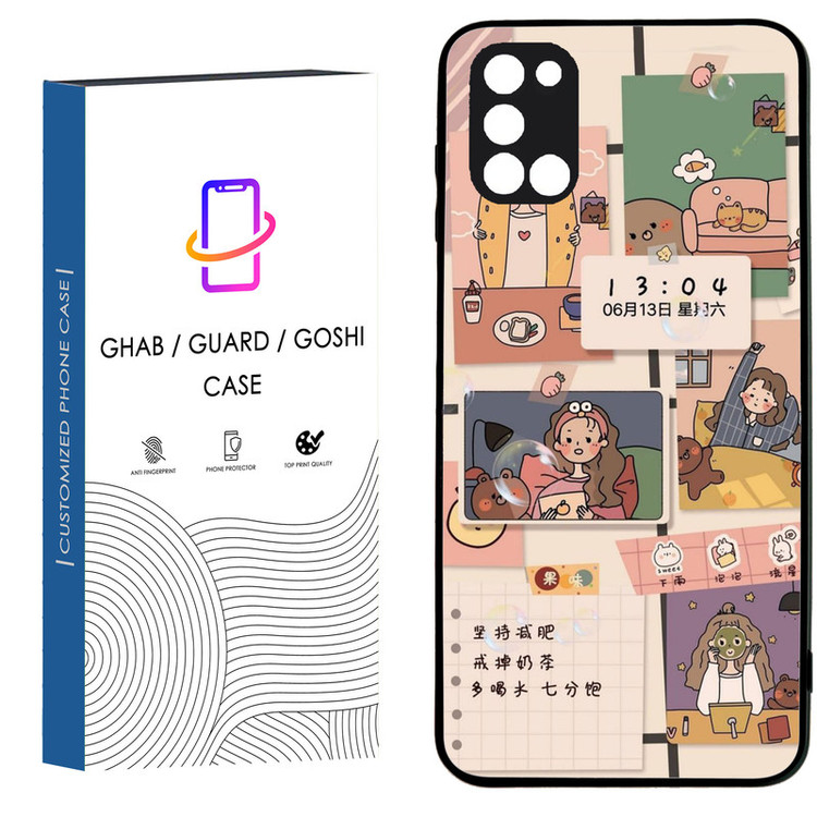 کاور قاب گارد گوشی طرح دخترانه کد 24 - TPU مناسب برای گوشی موبایل سامسونگ Galaxy A31