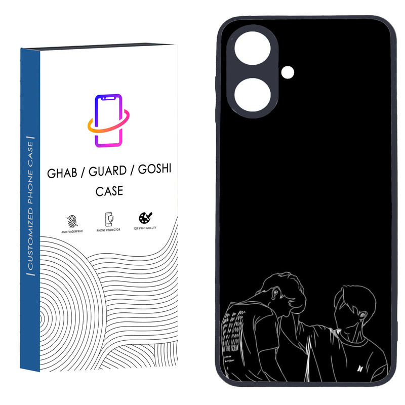 کاور قاب گارد گوشی طرح پسرانه کد 112 - TPU مناسب برای گوشی موبایل سامسونگ Galaxy A06