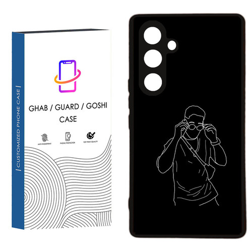 کاور قاب گارد گوشی طرح پسرانه کد 74 - TPU مناسب برای گوشی موبایل سامسونگ Galaxy A54