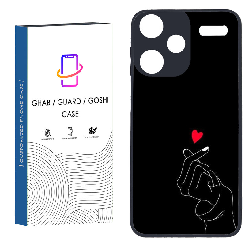 کاور قاب گارد گوشی طرح دخترانه کد 62 - TPU مناسب برای گوشی موبایل شیائومی Redmi Note 13 Pro Plus
