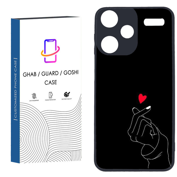 کاور قاب گارد گوشی طرح دخترانه کد 62 - TPU مناسب برای گوشی موبایل شیائومی Redmi Note 13 Pro Plus