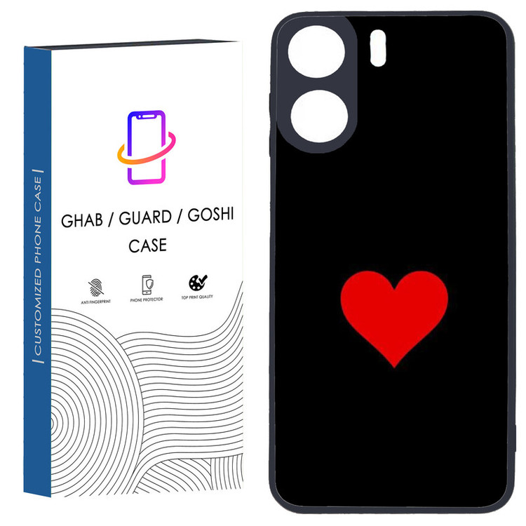 کاور قاب گارد گوشی طرح دخترانه کد 63 - TPU مناسب برای گوشی موبایل شیائومی Redmi 13C / Poco C65