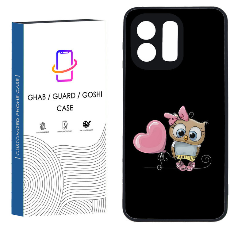 کاور قاب گارد گوشی طرح دخترانه کد 28 - TPU مناسب برای گوشی موبایل شیائومی Redmi Note 12 4G