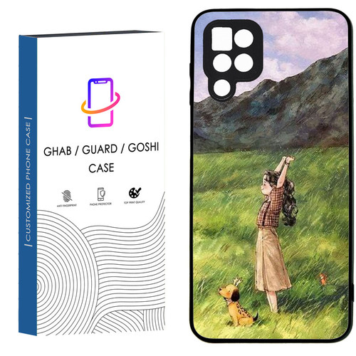 کاور قاب گارد گوشی طرح دخترانه کد21 - TPU مناسب برای گوشی موبایل سامسونگ Galaxy A12