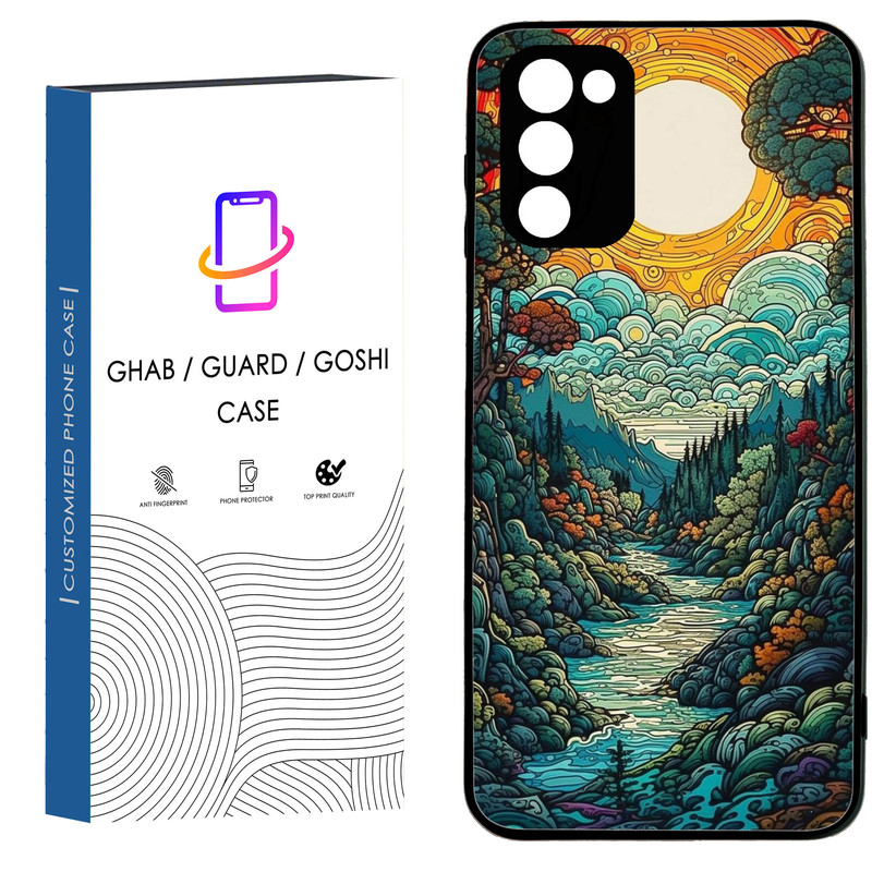 کاور قاب گارد گوشی طرح فانتزی کد 80 - TPU مناسب برای گوشی موبایل سامسونگ Galaxy A02S