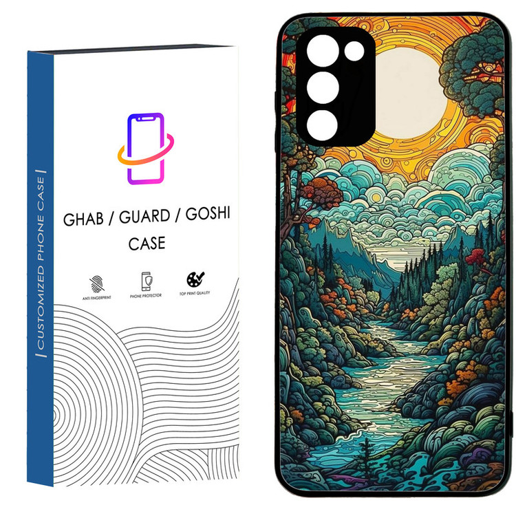 کاور قاب گارد گوشی طرح فانتزی کد 80 - TPU مناسب برای گوشی موبایل سامسونگ Galaxy A02S