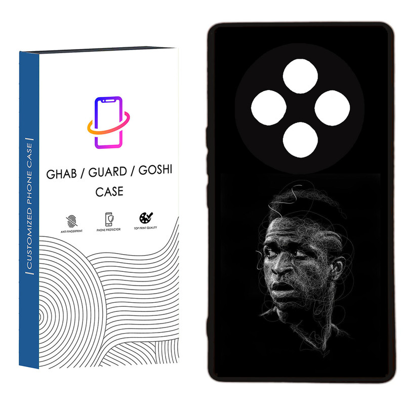 کاور قاب گارد گوشی طرح پسرانه کد 25 - ROCK مناسب برای گوشی موبایل شیائومی Redmi 14C / Poco C75