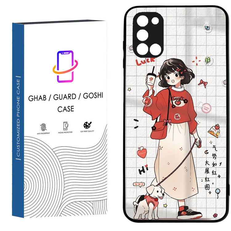 کاور قاب گارد گوشی طرح دخترانه کد 10 - TPU مناسب برای گوشی موبایل سامسونگ Galaxy A31