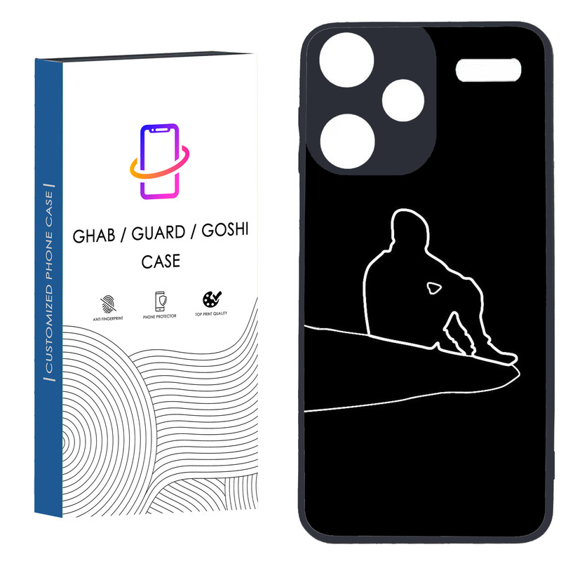 کاور قاب گارد گوشی طرح پسرانه کد 106 - TPU مناسب برای گوشی موبایل شیائومی Redmi Note 13 Pro Plus