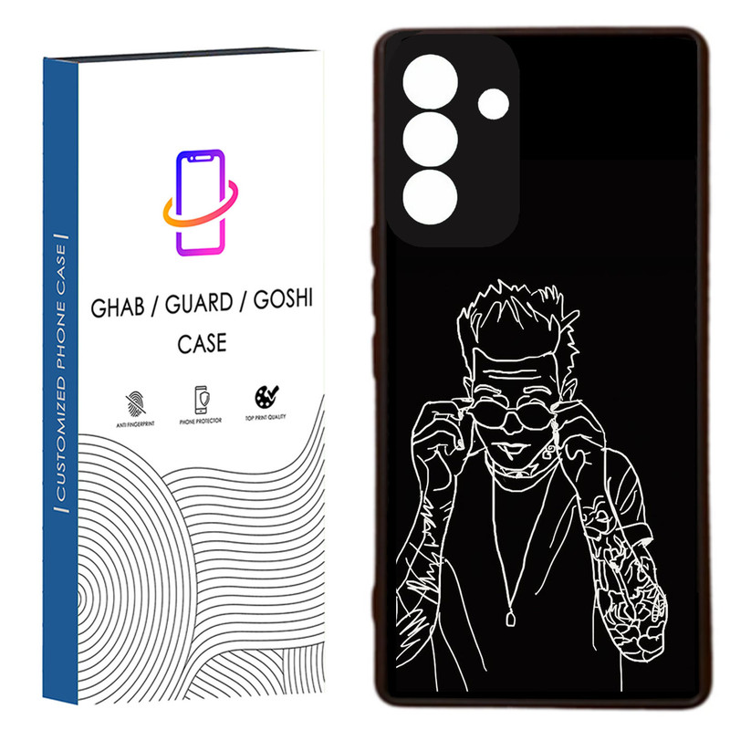کاور قاب گارد گوشی طرح پسرانه کد 66 -Rock مناسب برای گوشی موبایل سامسونگ  Galaxy A55