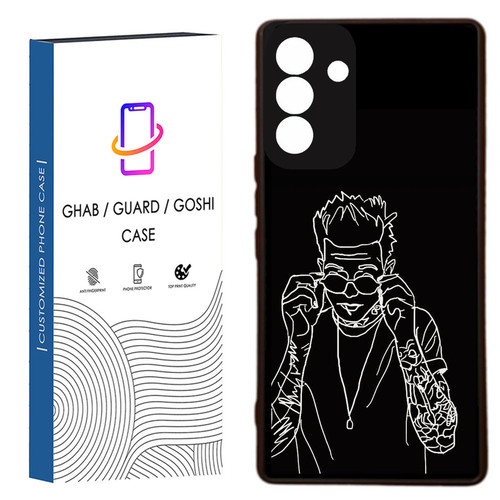 کاور قاب گارد گوشی طرح پسرانه کد 66 -Rock مناسب برای گوشی موبایل سامسونگ Galaxy A55