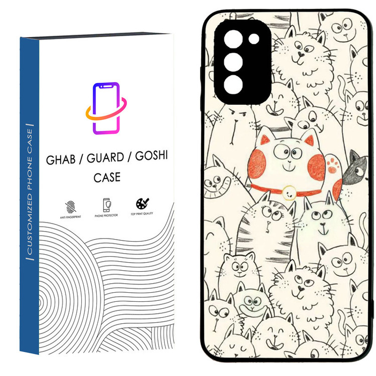 کاور قاب گارد گوشی طرح دخترانه کد 95 - TPU مناسب برای گوشی موبایل سامسونگ Galaxy A03S