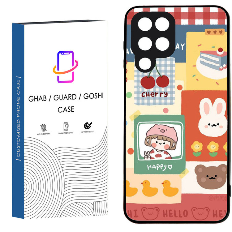 کاور قاب گارد گوشی طرح دخترانه کد 73 - TPU مناسب برای گوشی موبایل سامسونگ Galaxy A22 4G