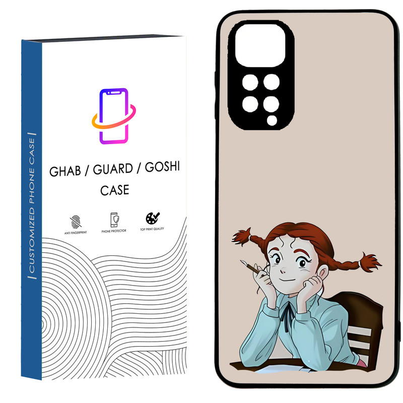 کاور قاب گارد گوشی طرح دخترانه کد 45 - TPU مناسب برای گوشی موبایل شیائومی Redmi note11 4g / note 11s 4g