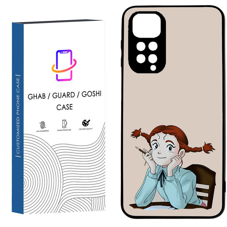 کاور قاب گارد گوشی طرح دخترانه کد 45 - TPU مناسب برای گوشی موبایل شیائومی Redmi note11 4g / note 11s 4g