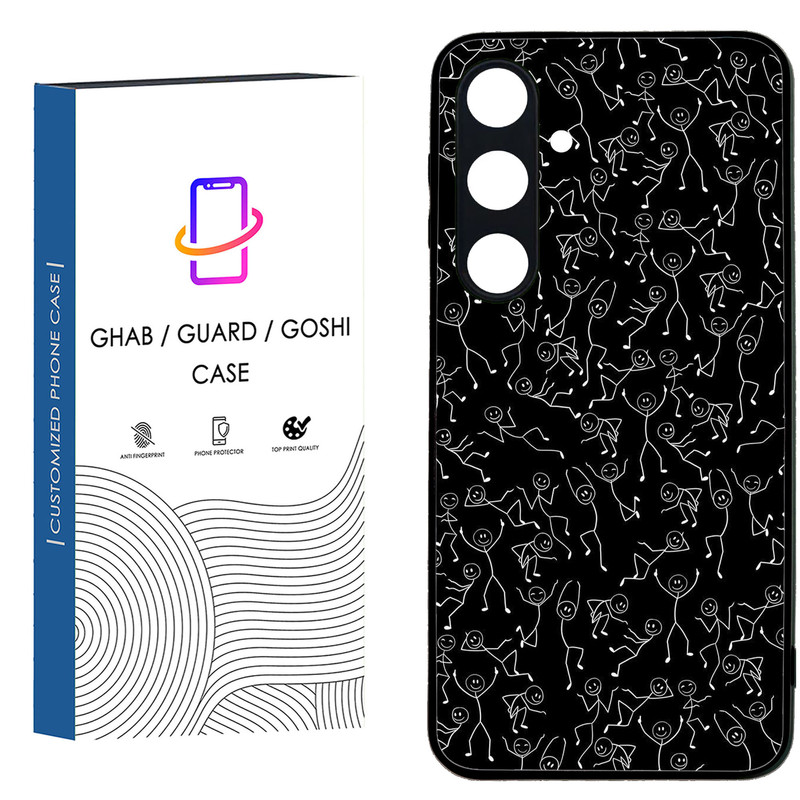 کاور قاب گارد گوشی طرح پسرانه کد 116 - TPU مناسب برای گوشی موبایل  سامسونگ Galaxy S24 FE