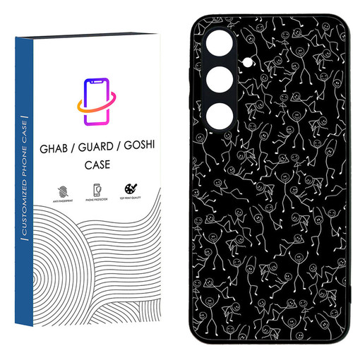 کاور قاب گارد گوشی طرح پسرانه کد 116 - TPU مناسب برای گوشی موبایل سامسونگ Galaxy S24 FE