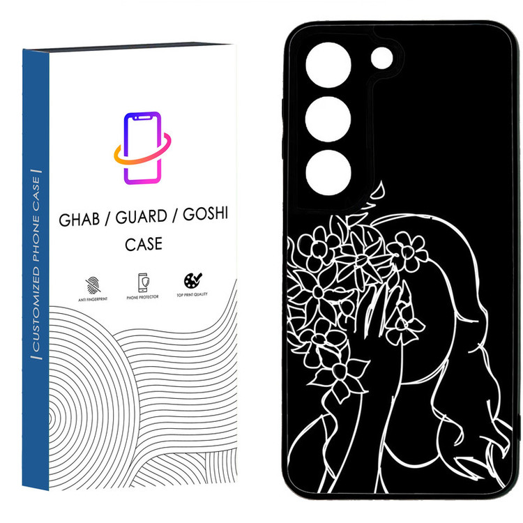 کاور قاب گارد گوشی طرح دخترانه کد 47 - TPU مناسب برای گوشی موبایل سامسونگ Galaxy S21 FE