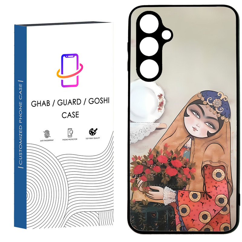 کاور قاب گارد گوشی طرح  دخترانه کد 122 - TPU مناسب برای گوشی موبایل   سامسونگ Galaxy A34