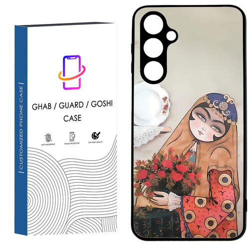 کاور قاب گارد گوشی طرح دخترانه کد 122 - TPU مناسب برای گوشی موبایل سامسونگ Galaxy A34
