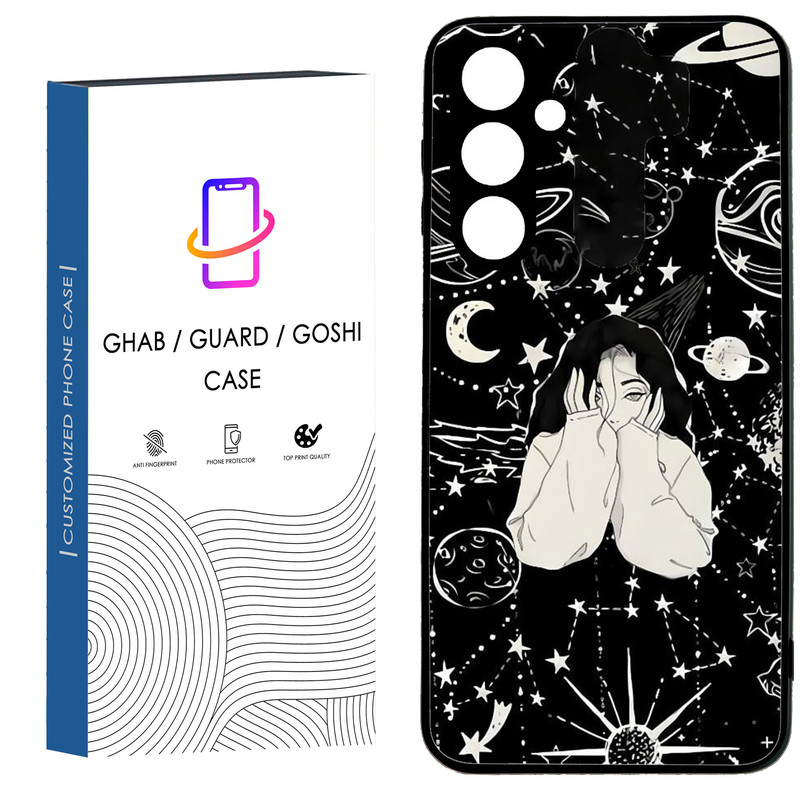 کاور قاب گارد گوشی طرح  دخترانه کد 97 - TPU مناسب برای گوشی موبایل   سامسونگ Galaxy A34