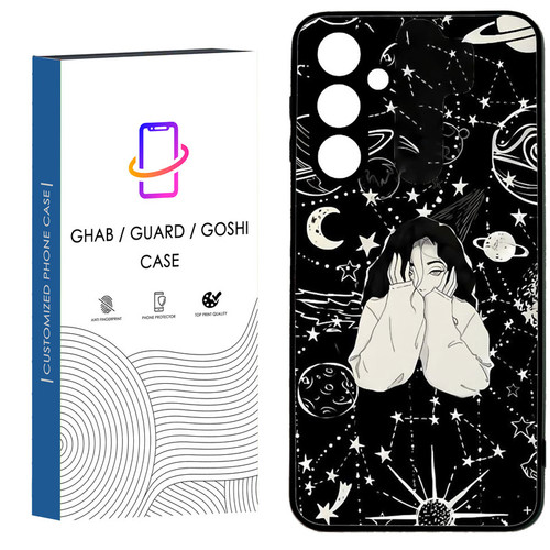 کاور قاب گارد گوشی طرح دخترانه کد 97 - TPU مناسب برای گوشی موبایل سامسونگ Galaxy A34