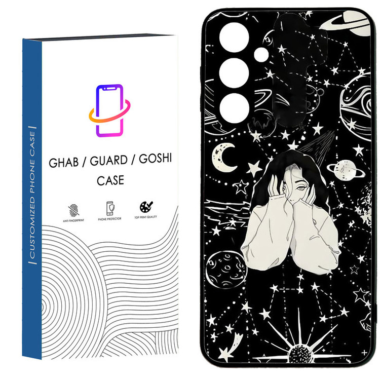 کاور قاب گارد گوشی طرح دخترانه کد 97 - TPU مناسب برای گوشی موبایل سامسونگ Galaxy A34