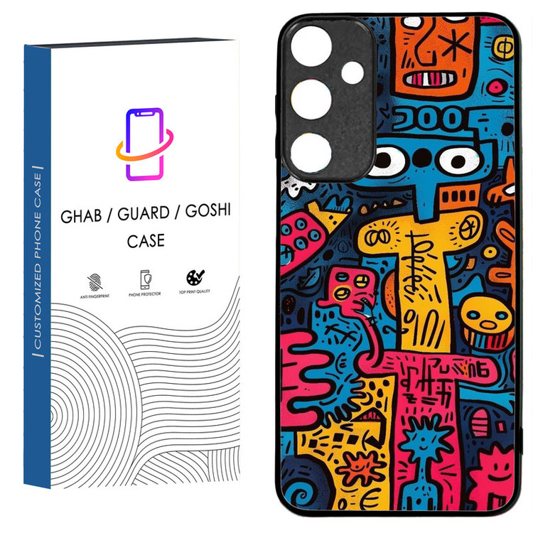 کاور قاب گارد گوشی طرح فانتزی کد 6 - TPU مناسب برای گوشی موبایل سامسونگ Galaxy A24