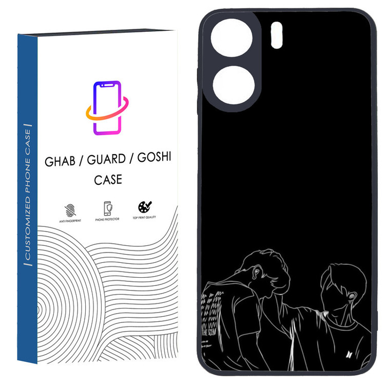 کاور قاب گارد گوشی طرح پسرانه کد 84 - TPU مناسب برای گوشی موبایل شیائومی Redmi 13C / Poco C65