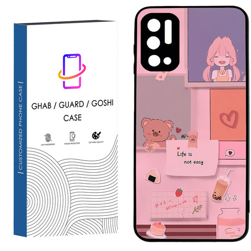 کاور قاب گارد گوشی طرح دخترانه کد 15 - TPU مناسب برای گوشی موبایل شیائومی Redmi Note 10 5G