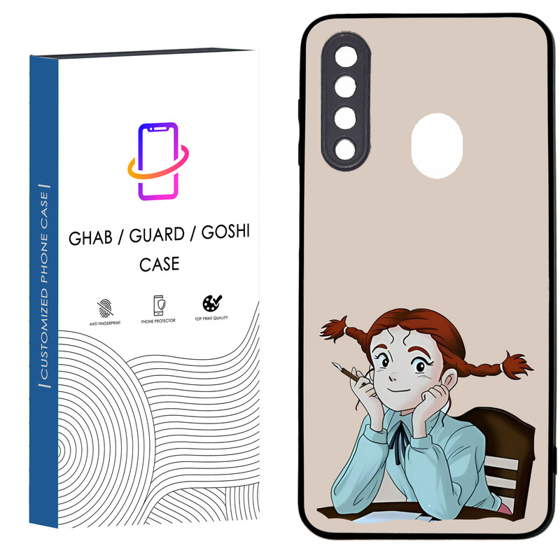 کاور قاب گارد گوشی طرح دخترانه کد 34 - TPU مناسب برای گوشی موبایل سامسونگ Galaxy A20S