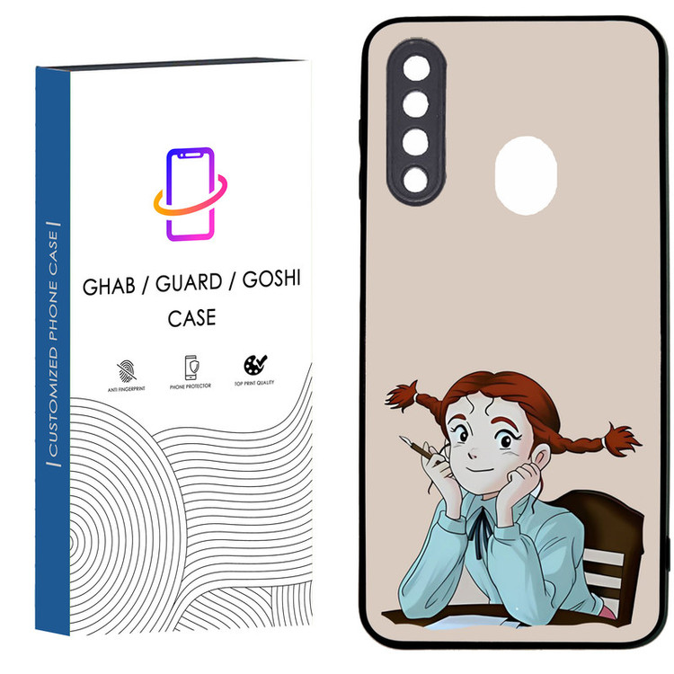 کاور قاب گارد گوشی طرح دخترانه کد 34 - TPU مناسب برای گوشی موبایل سامسونگ Galaxy A20S