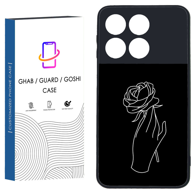 کاور قاب گارد گوشی طرح دخترانه کد 90 - TPU مناسب برای گوشی موبایل شیائومی Poco X6 Pro 5G / Redmi K70E