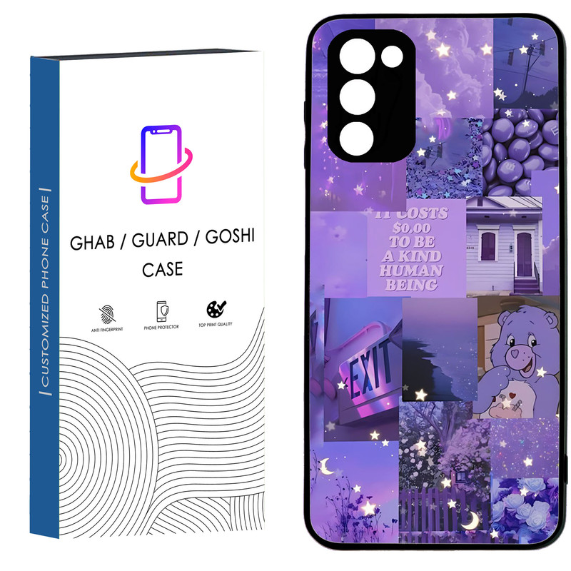 کاور قاب گارد گوشی طرح دخترانه کد 105 - TPU مناسب برای گوشی موبایل سامسونگ Galaxy A02S
