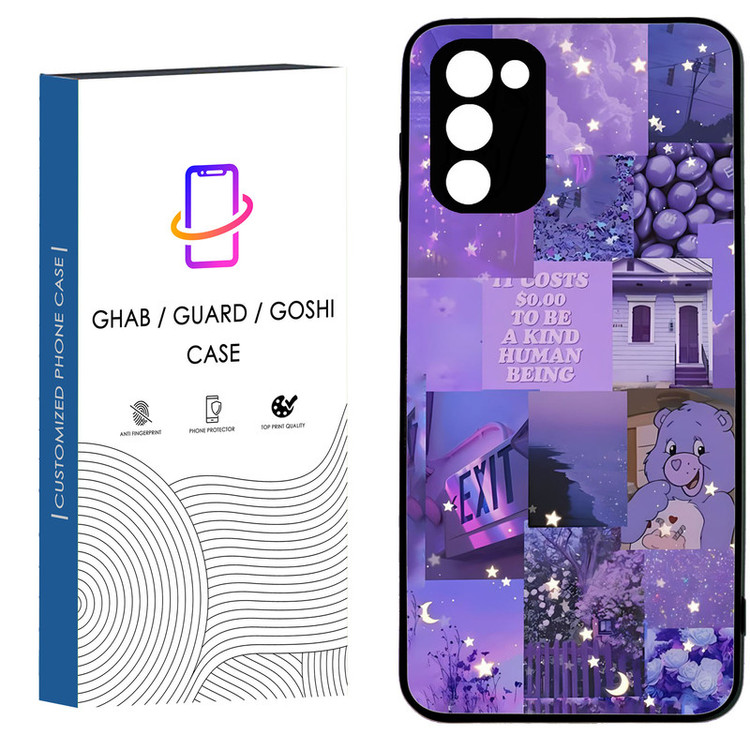 کاور قاب گارد گوشی طرح دخترانه کد 105 - TPU مناسب برای گوشی موبایل سامسونگ Galaxy A02S
